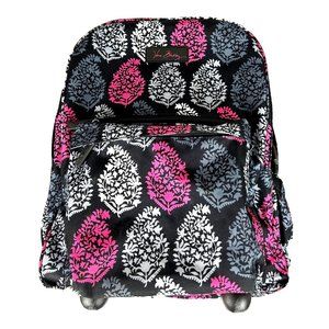 Vera Bradley Northern Lights Large Backpack Computer Carry on Straps /wheels